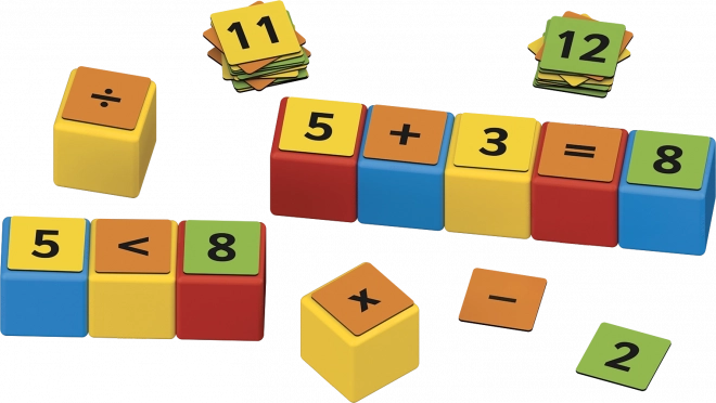 Geomag Magnetic Cubes Math Set