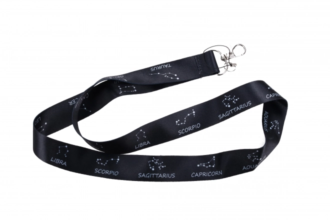 Lanyard met metalen karabijnhaak - Zodiac