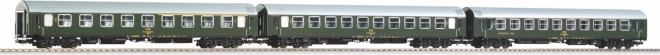 Piko set of personal carriages Western Express ČSD