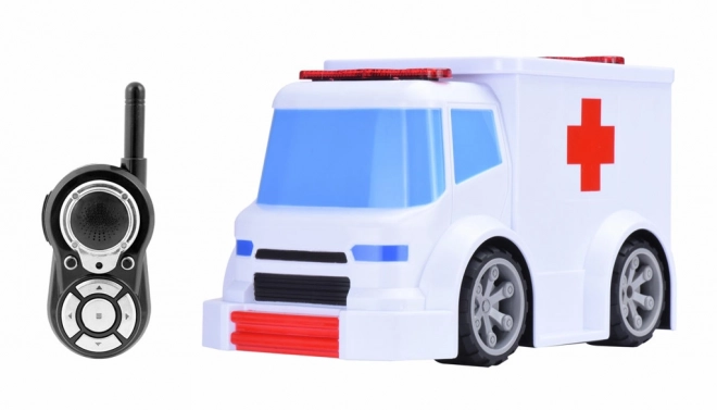 RC ambulance with voice control 1:24