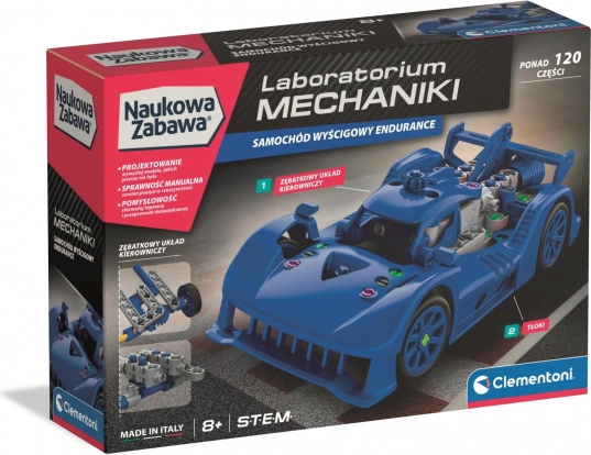 Laboratoire de mécanique – voiture de course d’endurance CLEMENTONI