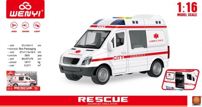 Interactieve ambulance voor kinderen