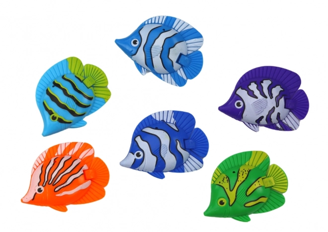 Vismand Shark Fish Handle Blauw
