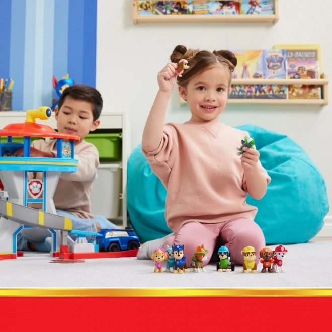 Figurenset Paw Patrol - Alle Welpen an Bord