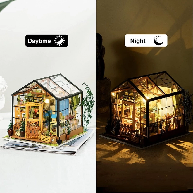 Cathy's Bloemenhuis - Miniatuur Kas