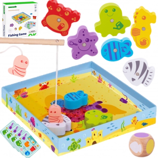 Tooky Toy spel vissen vangen
