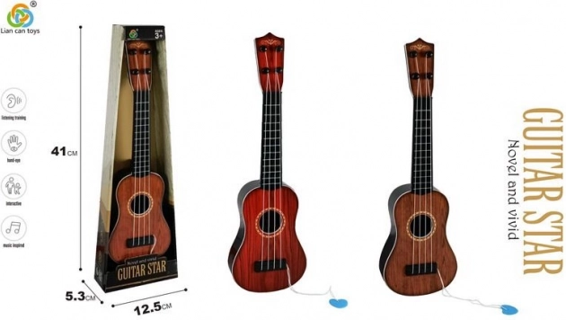 Kinder gitaar met 4 snaren