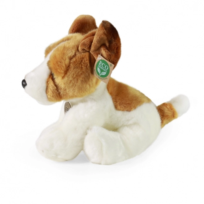 Plush Jack Russell Terrier Sitting 26 cm Eco-friendly