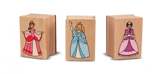 Melissa en Doug - Stempelset Prinsessen