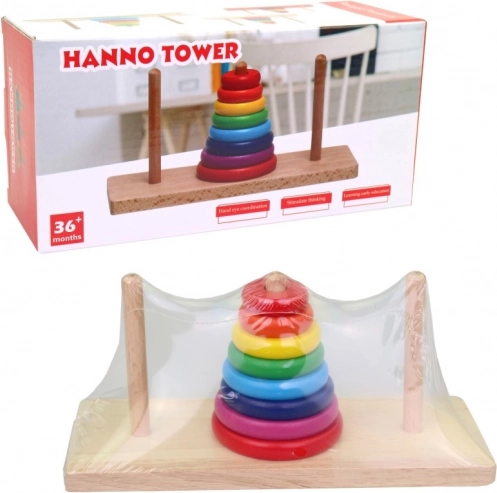 Tour en bois pour enfants