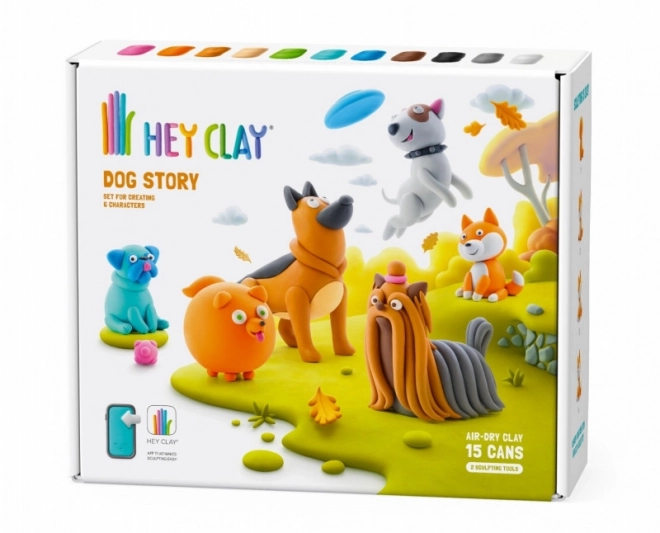 Hey Clay: Verhaal van Honden - set modelleermateriaal