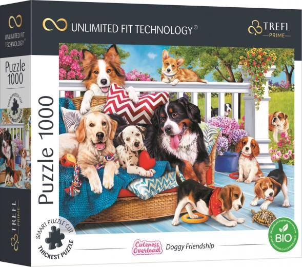 Legpuzzel TREFL UFT Honden­vriendschap 1000 stukjes