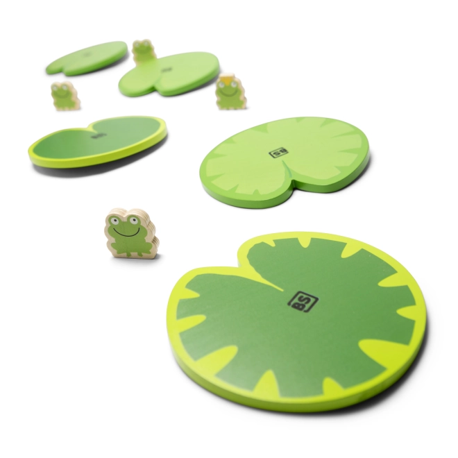 Collect the frogs and beat the challenge