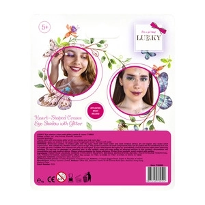 Lukky glitzernde Creme-Lidschatten mit Applikator