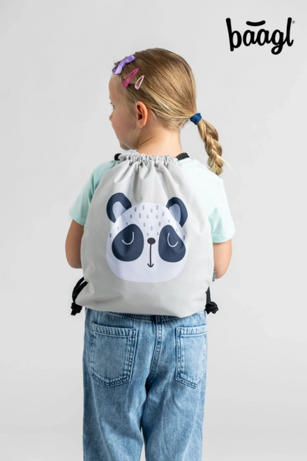 BAAGL Panda Preschool Drawstring Bag