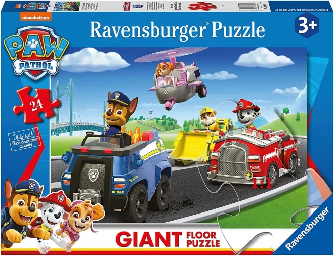 Ravensburger Puzzle Paw Patrol gigantisches Bodenpuzzle 24 Teile
