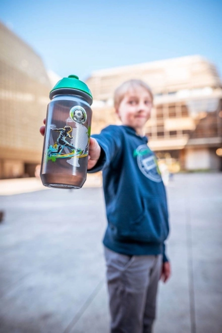 Drinkfles met voetbalthema