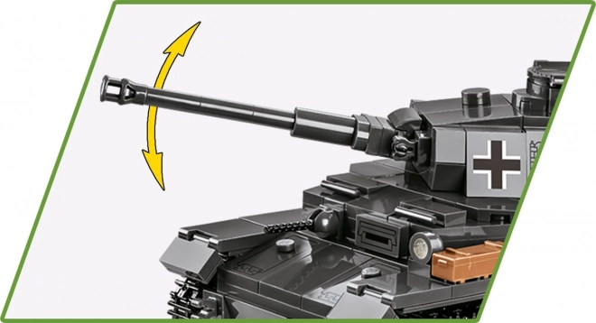 COBI 3127 Tweede Wereldoorlog Duitse tank Panzerkampfwagen IV Ausf. G 1:35