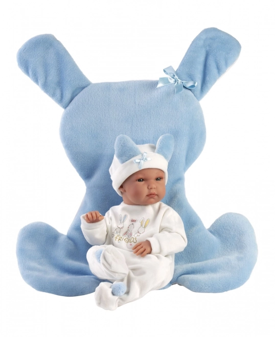 Llorens New Born - realistic baby boy 35 cm