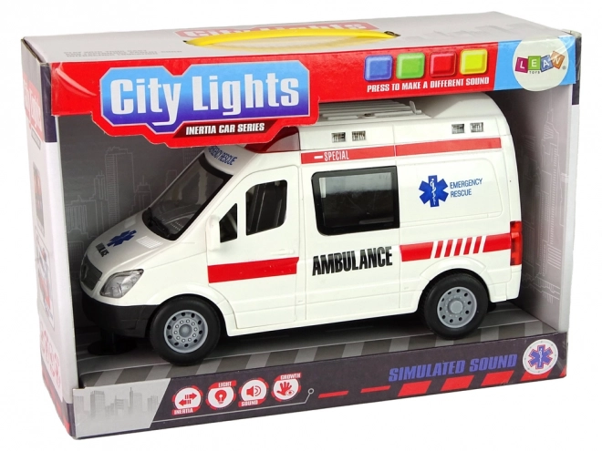 Ambulance Lichten Geluiden Geluiden Wrijving aandrijving