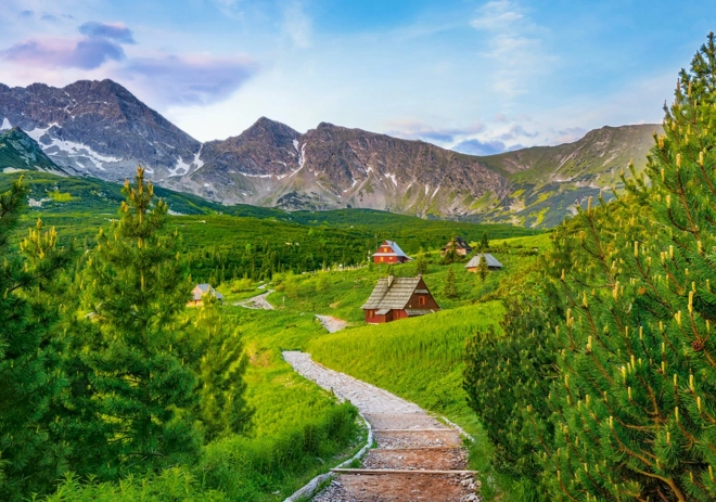 Puzzel 500 stukjes – Pad in de Tatra, Polen