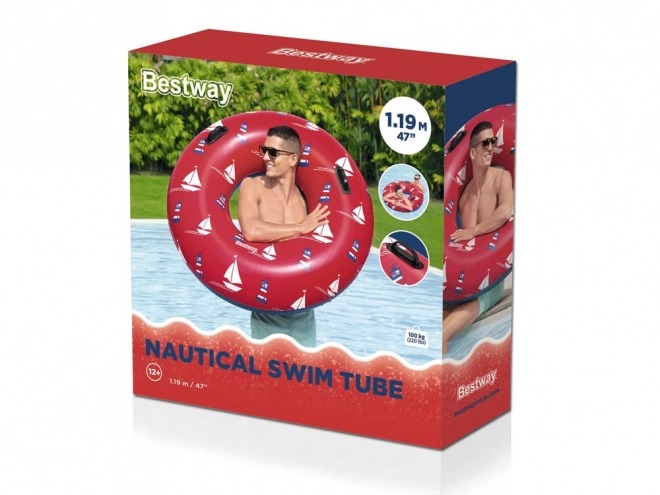 Bestway Large Swimming Ring 119 cm