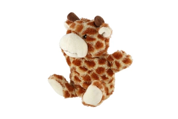 Knuffel diertje handpop - 1st