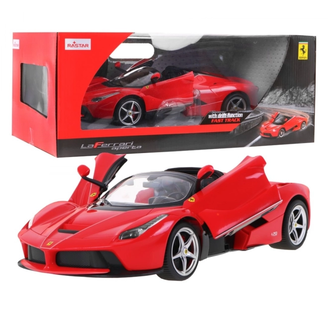 Ferrari LaFerrari Aperta RASTAR model 1:14 Auto met afstandsbediening + 2,4 GHz afstandsbediening – Rood