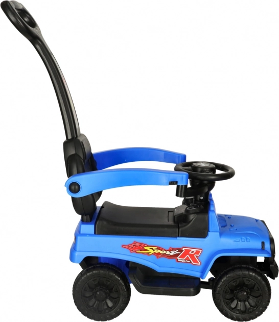 Safe ride with support and side rails