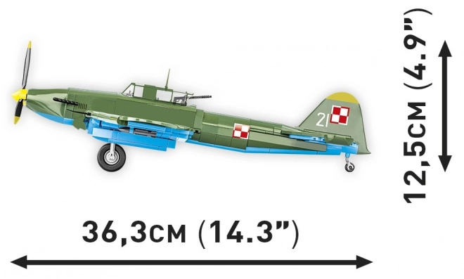 Historische Collectie WOI IL-2M3 Shturmovik 625 stenen