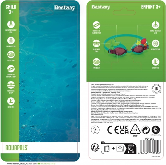 Lunettes de natation pour enfants AquaPals