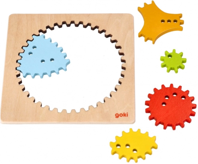 Houten spirograaf Goki