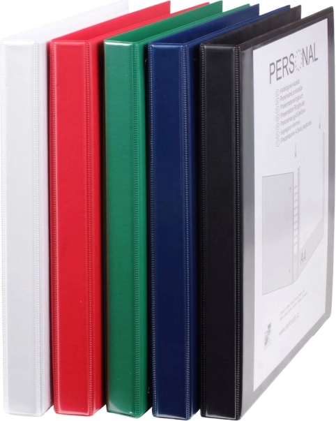 Klembinder A5 met D-ringen Classic, mix kleuren