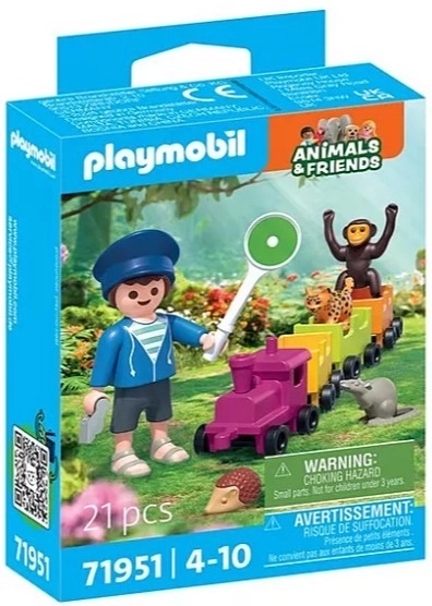 Playmobil Animals & Friends animal train trip