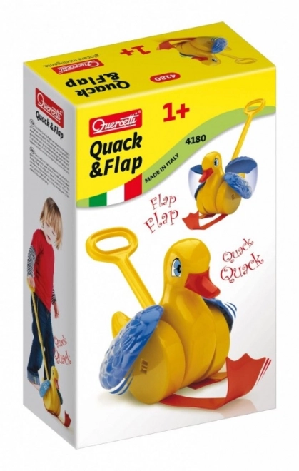 Ente Quack & Flap zum Drücken