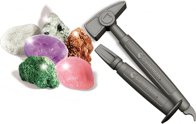 CLEMENTONI Science&Play Geologische Mini Set: Stenen en Mineralen