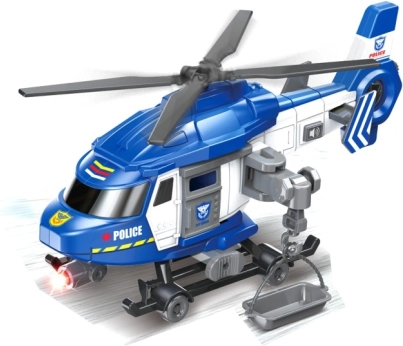 Police Helicopter with Flywheel