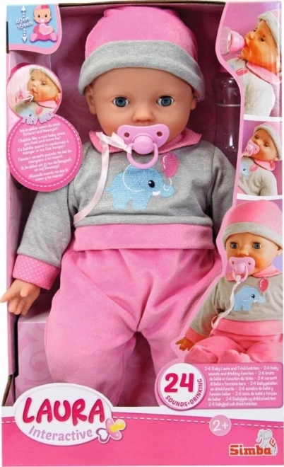 Interaktive Puppe Laura 40 cm
