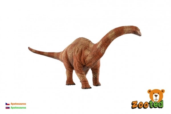 Apatosaurus zooted plast 30cm in zak