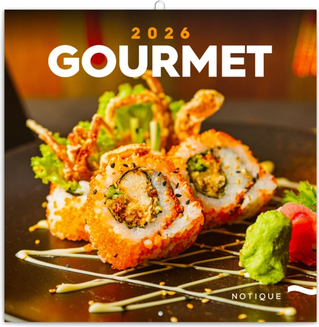 Gourmet Notepad Calendar 2026