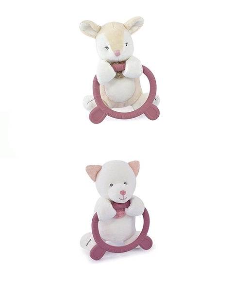 Doudou Plüschspielzeug mit Beißring