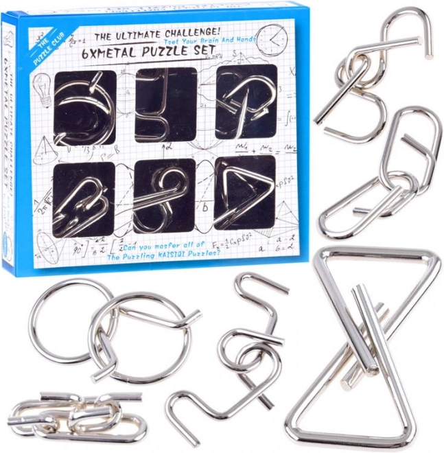metal brain teasers logic puzzle