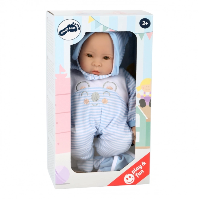 Puppe Small Foot Lucas mit weichem Körper und Zubehör