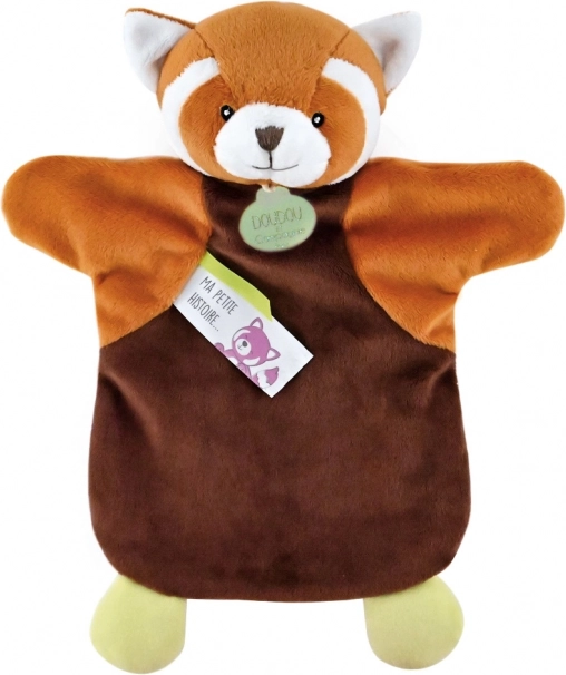 Plush hand puppet Red Panda 25 cm