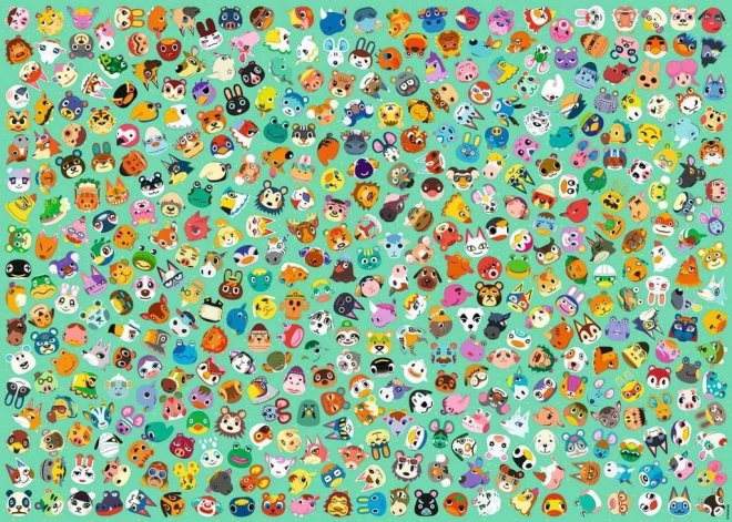 Puzzle Défi : Animal Crossing 1000 pièces
