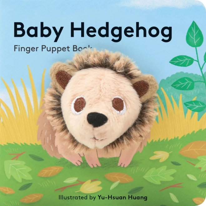 Vingerpop-boekje Baby-egeltje van Chronicle Books