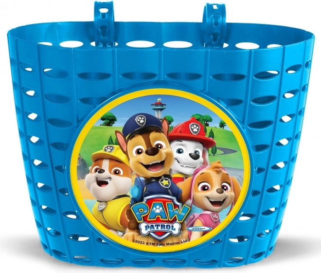 Adjustable Basket for Bicycle and Scooter with Paw Patrol Design