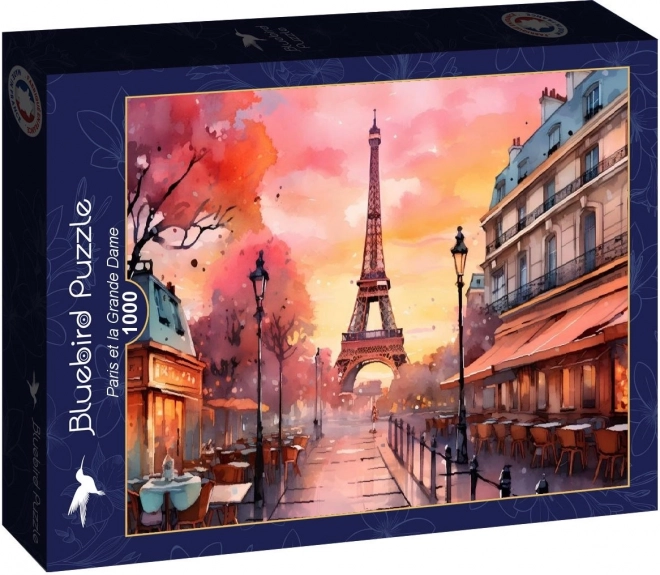 Puzzle Paris et la Grande Dame 1000 pieces