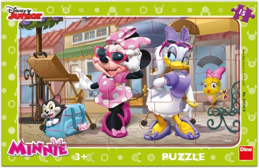 Puzzle Minnie à Montmartre 15 pièces