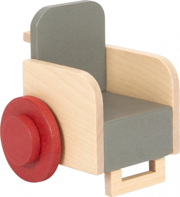 Small Foot Houten figuren familie met rolstoel